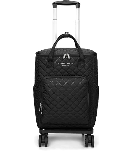 Amazon｜[スワニー] D-583 ジップVII TS15 ブラック キャリーバッグ 低